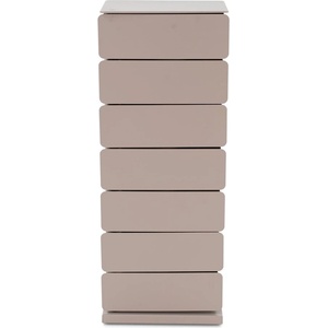 Spinder Design Кафяво-сив метален скрин 37x99x26 cm Joey - Spinder Design (ST622-50)