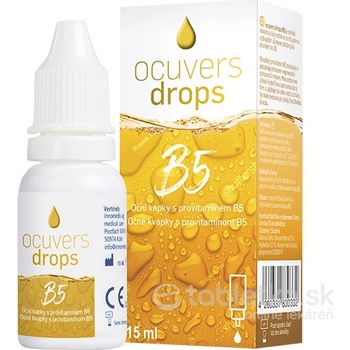 Ocuvers drops B5 očné kvapky 15 ml