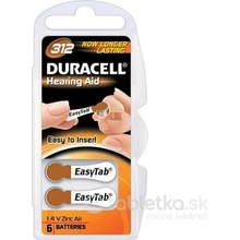 Duracell HA 312 EASYTAB 6 ks 96091463