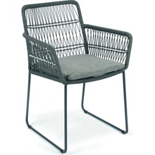 FISCHER MÖBEL Záhradné kreslo FILO 2360AS-41, antracit