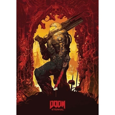 autor Plagát, Obraz - doom eternal, 30 × 40 cm