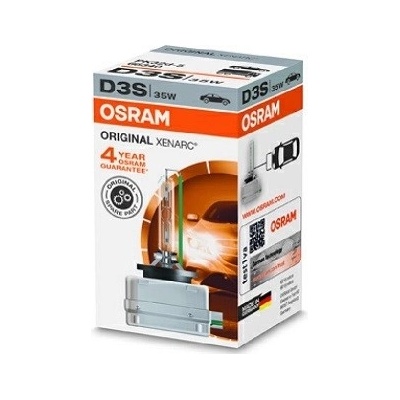 OSRAM Xenonová výbojka D3S, Xenarc Original, 35W, PK32d-5, 66340 – Zboží Mobilmania