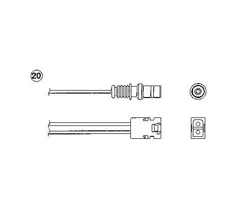 Lambda sonda NGK OZA446-E7