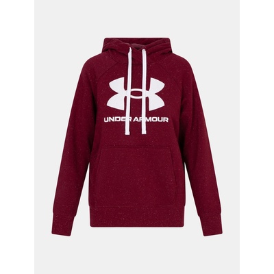 Under Armour Rival Fleece Logo Hoodie 1356318-626 Red