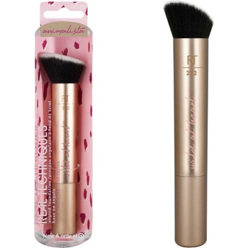 Real Techniques Animalista Duo заоблена четка за пудра № 415