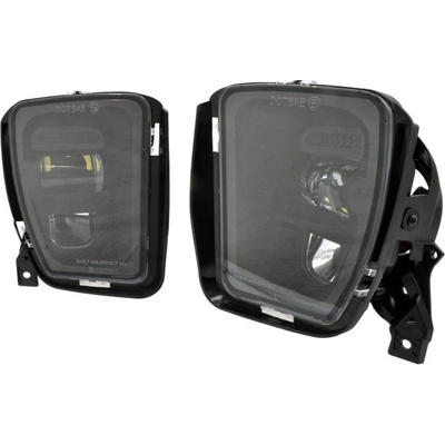 Sada LED hmlových svetiel, Čierna, Dodge RAM 1500 2013-2018, Dragon Serie