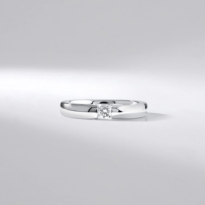 Lillian Vassago Zásnubní diamantový Prsten v bílém zlatě LLV59 DR150W