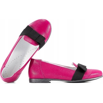 Kornecki 4906 dievčenské balerínky poltopánky ruží