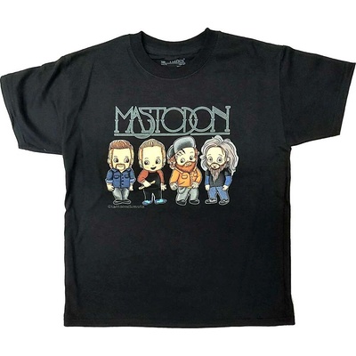 Mastodon Band Character čierna
