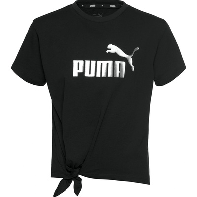 PUMA Тениска черно, размер 116