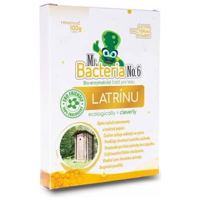 Mr. Bacteria Baktérie do latríny 100 g žlté