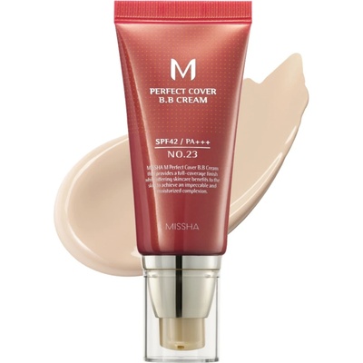 MISSHA - M Perfect Cover BB Cream SPF42 PA+++ 50ml - 23 Natural beige