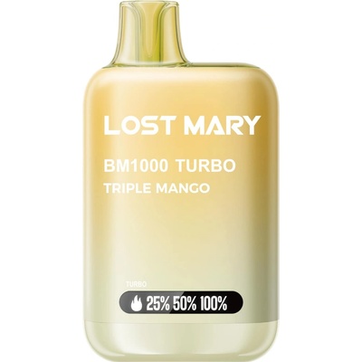 Elf Bar Lost Mary BM1000 Turbo Triple Mango 20 mg 1000 potáhnutí od 169 Kč 