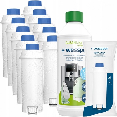 Wessper Delonghi 10 ks+ přírodní odvápňovač