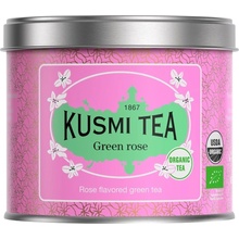 Kusmi Tea Sypaný Bio organický zelený čaj Green rose 100 g
