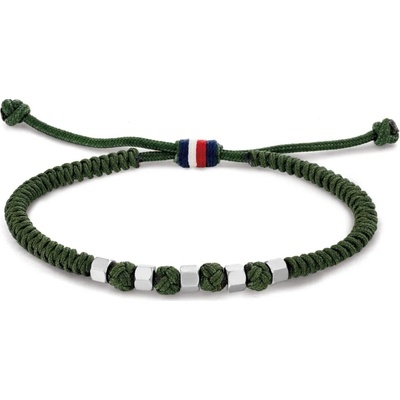 Tommy Hilfiger Zelený šnúrkový náramok 2790680