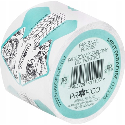Profico šablóny na predĺženie nechtov 100 ks