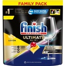 Finish Ultimate All in 1 Lemon Sparkle kapsle do myčky nádobí 120 ks