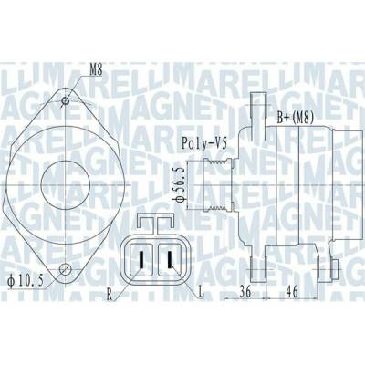 generátor MAGNETI MARELLI 063732128010