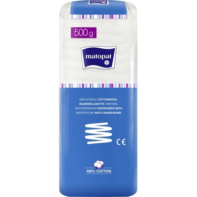 Matopat Matopat Bavlnená vata na rany 500 g 500 g
