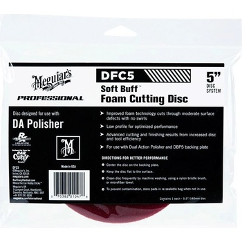 Meguiar's Soft Buff Foam Cutting Disc 6" 1 ks