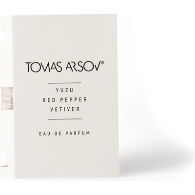 Tomas arsov yuzu red pepper vetiver parfémovaná voda dámská 2 ml vzorek