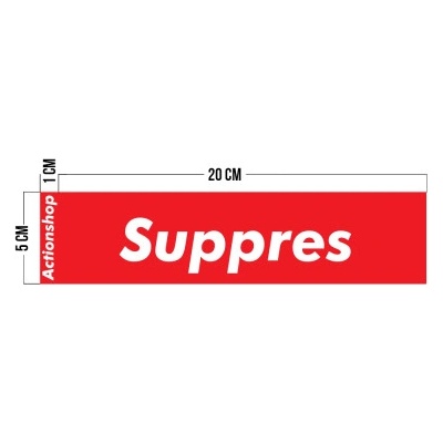 Samolepka "Suppres" Actionshop