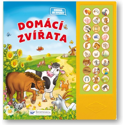 Domácí zvířata – kniha se zvuky
