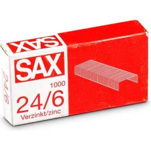 SAX Скоби, 24/6, цинк, sax 1-246-00 ico (1-246-00 ico)