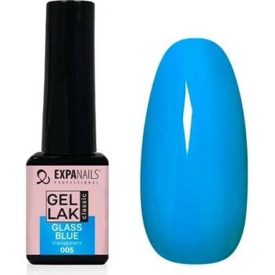 Expa Nails Gélový lak Glass Blue transparentný 5 ml