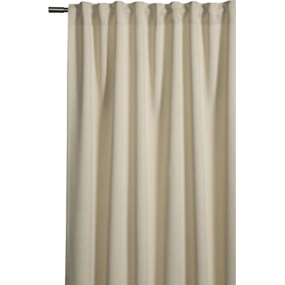 Zatemňovací závěs s řasící páskou Dimout Uni pískový 175 x 140 cm