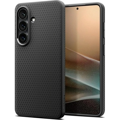 Spigen Samsung S26 Plus SPIGEN LIQUID AIR силиконов протектор за телефон, устойчив на удар, диамант, ЧЕРЕН (ACS10700)