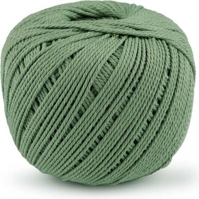 Bavlněná příze macrame Ø2 mm rozčesávací Varianta: 11 zelená past.sv., Balení: 1 ks 59025/151191/272319