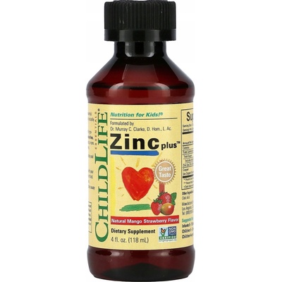 ChildLife Liquid Zinc Plus Mango Strawberry 118 ml
