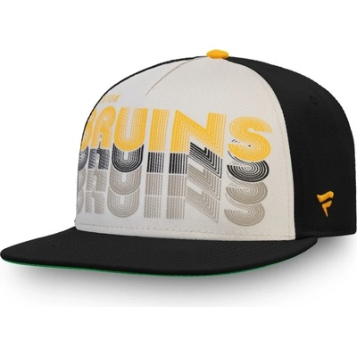 Fanatics Branded Boston Bruins flat True Classic Cream Black