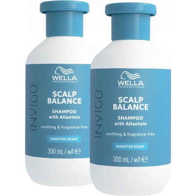 Wella Invigo Balance Šampon pro Citlivou Pokožku Hlavy 300 ml x 2 Kusy