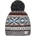 Barts Детска зимна шапка (beanie) Barts Kid's Everart Beanie - Heather Grey - размер 50 cm (904-4381-0312)