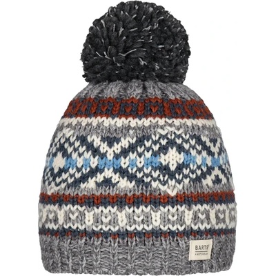 Barts Детска зимна шапка (beanie) Barts Kid's Everart Beanie - Heather Grey - размер 50 cm (904-4381-0312)