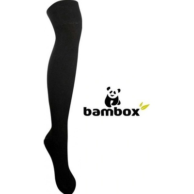 Bambox BX-OVER bambusové nadkolenky bílá