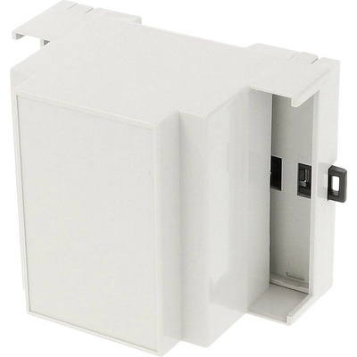 Hammond Electronics 1597DIN4MC53 pouzdro na DIN lištu uzavřená 90 x 58 x 71 PPO světle šedá 1 ks