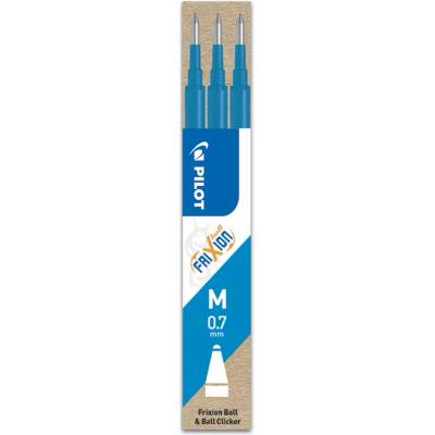 Náplň do gumovacího pera Pilot FriXion 07 / 0.35 mm nebeská modř balení 3 ks BLS FR7 S3 SKL