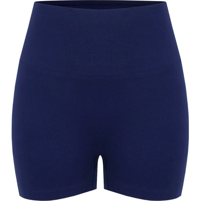 Miso Поларени къси панталони Miso Women's High-Waisted Fleece Jogger Shorts - Navy