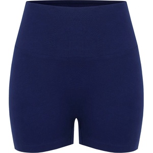 Miso Поларени къси панталони Miso Women's High-Waisted Fleece Jogger Shorts - Navy