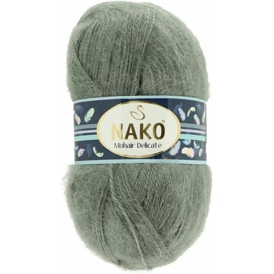 Nako Mohair Delicate 6129 sivá