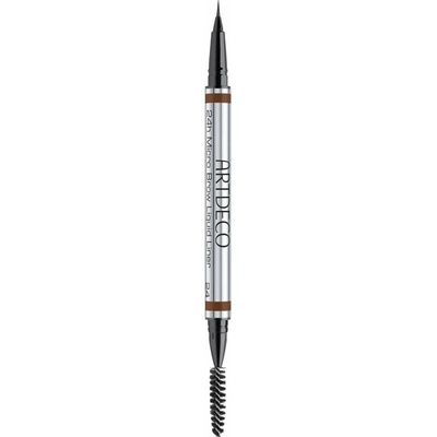 Artdeco Ceruzka na obočie 24h Micro Brow Liquid Liner 24 Medium Brown 0,3 ml
