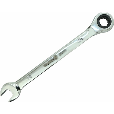 Kľúč Vorel Kľúč očkoplochý račňový 10 mm CrV (5906083526527)