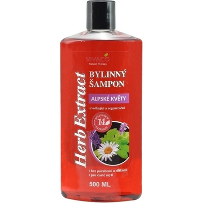 Herb Extract Bylinný šampon Alpské květy 500 ml