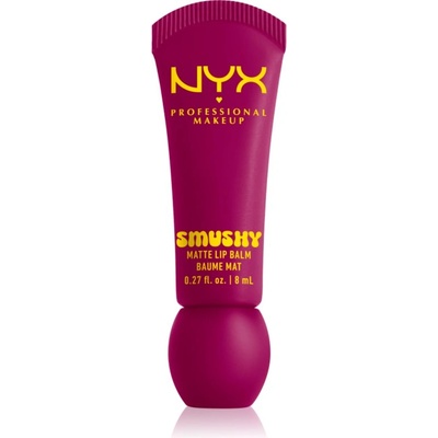 NYX Cosmetics Smushy Matte Lip Balm балсам за устни с матиращ ефект цвят Silly Sippin' 8ml