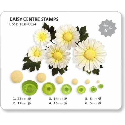 Sada na stredy kvetov (Daisy Center Stamps) - JEM