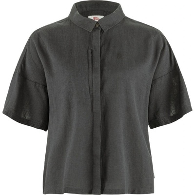FjÄllrÄven Övik Hemp Camp Shirt SS W Dark Grey